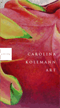 Mobile Screenshot of carolinakollmannart.com